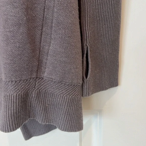 LULULEMON Knit Open Cardi Dusty Purple Duster - Picture 6 of 8